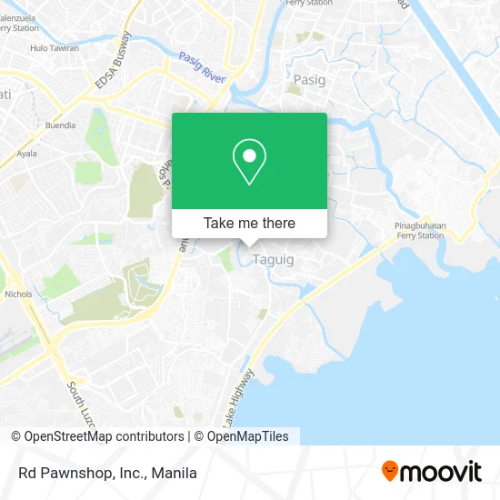 Rd Pawnshop, Inc. map