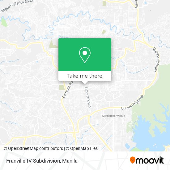 Franville-IV Subdivision map