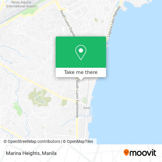 Marina Heights map