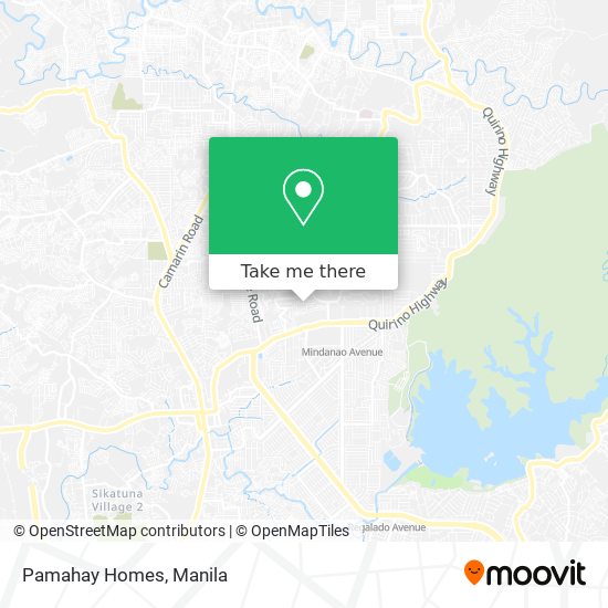 Pamahay Homes map