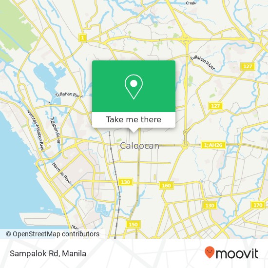 Sampalok Rd map