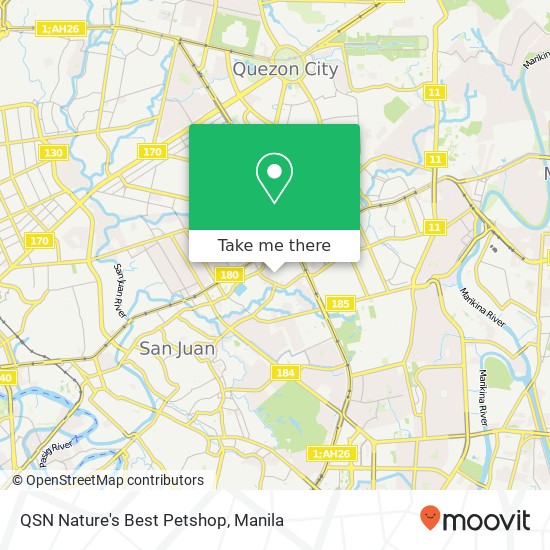 QSN Nature's Best Petshop map