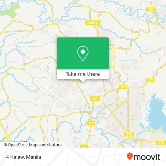 4 Kalaw map