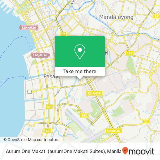 Aurum One Makati (aurumOne Makati Suites) map