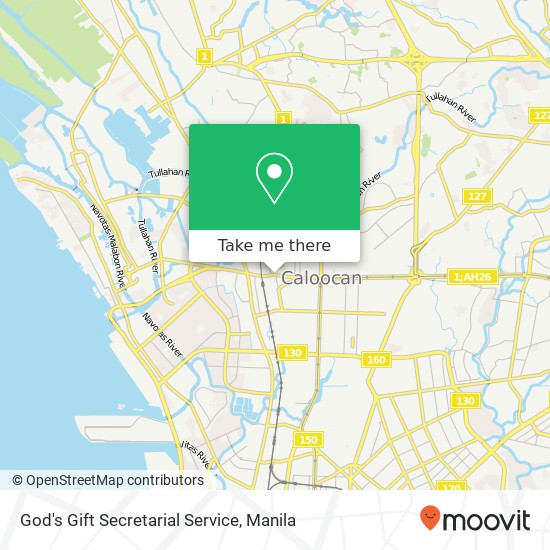 God's Gift Secretarial Service map