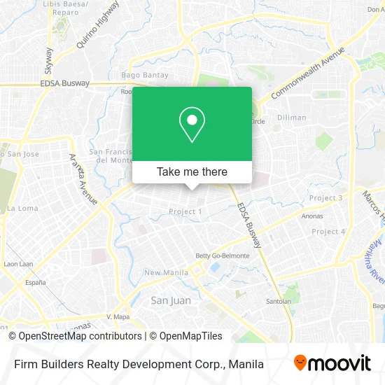 Firm Builders Realty Development Corp. map
