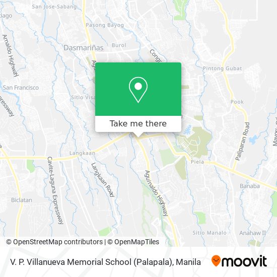 V. P. Villanueva Memorial School (Palapala) map