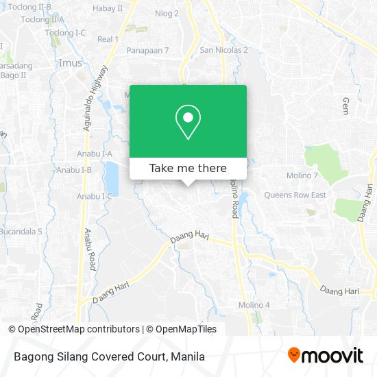 Bagong Silang Covered Court map