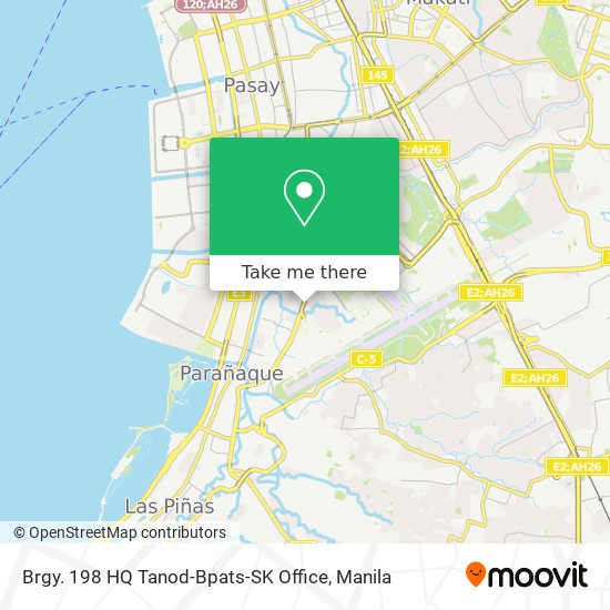 Brgy. 198 HQ Tanod-Bpats-SK Office map