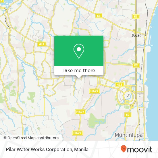 Pilar Water Works Corporation map