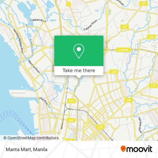 Manta Mart map