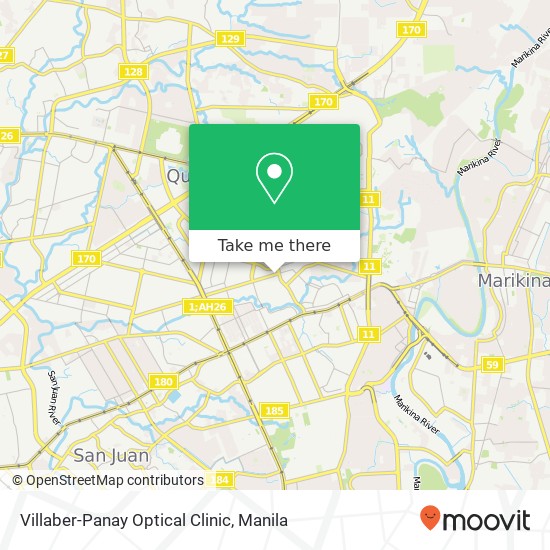 Villaber-Panay Optical Clinic map