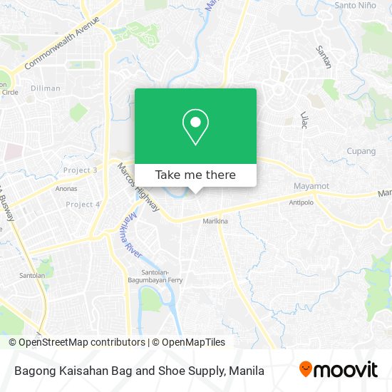 Bagong Kaisahan Bag and Shoe Supply map