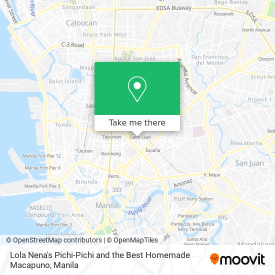 Lola Nena's Pichi-Pichi and the Best Homemade Macapuno map