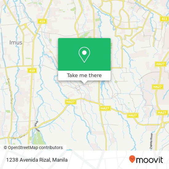 1238 Avenida Rizal map