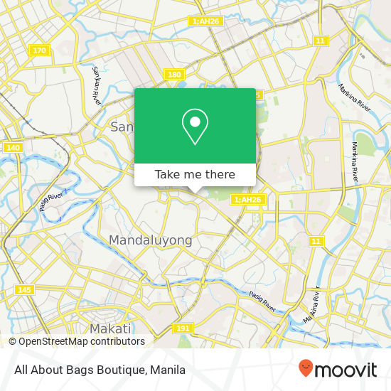 All About Bags Boutique map