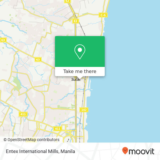 Entex International Mills map