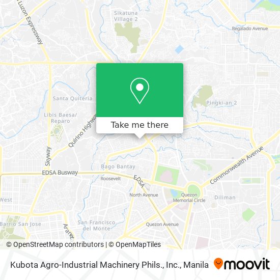 Kubota Agro-Industrial Machinery Phils., Inc. map