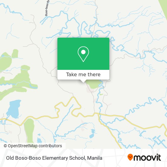 Old Boso-Boso Elementary School map