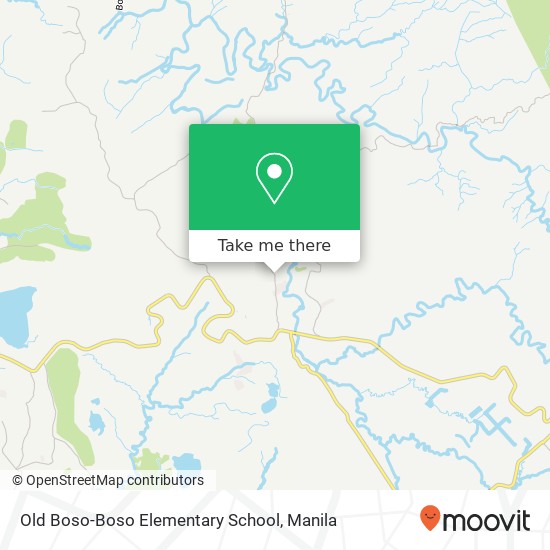 Old Boso-Boso Elementary School map
