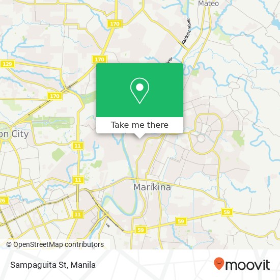 Sampaguita St map