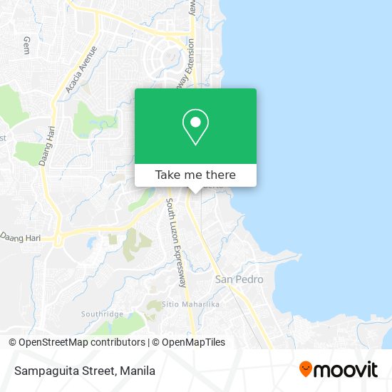 Sampaguita Street map