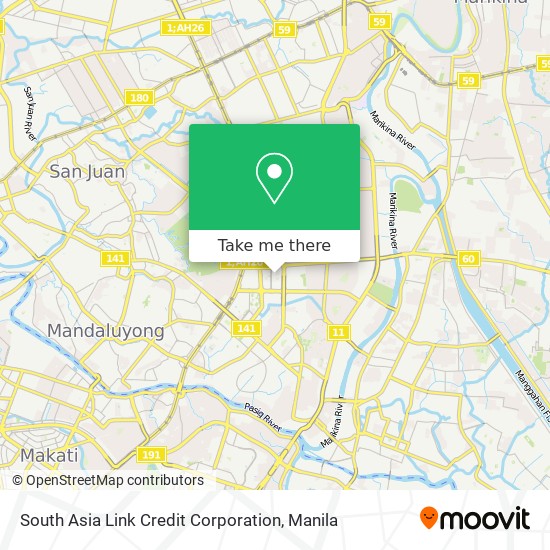 South Asia Link Credit Corporation map