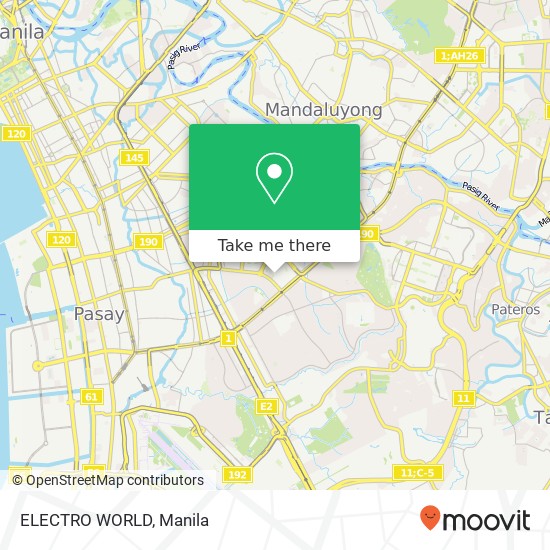ELECTRO WORLD map