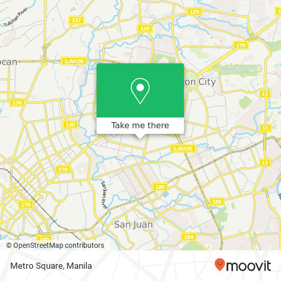 Metro Square map