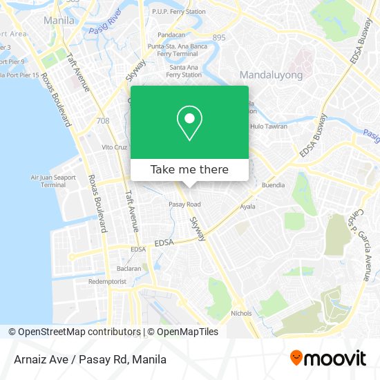 Arnaiz Ave / Pasay Rd map