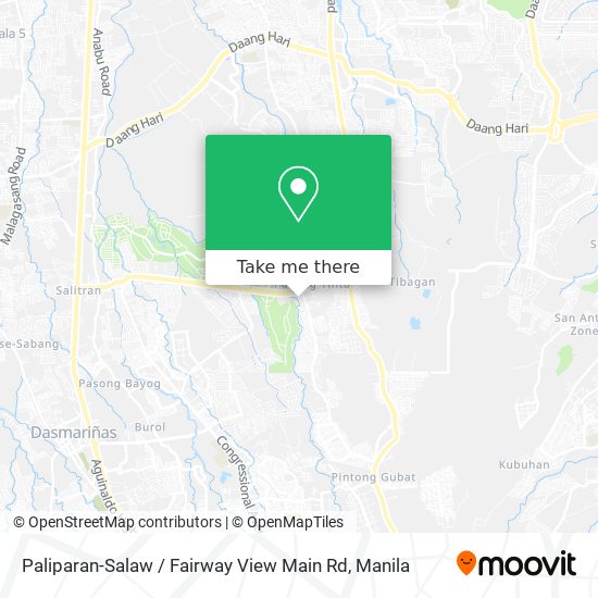 Paliparan-Salaw / Fairway View Main Rd map