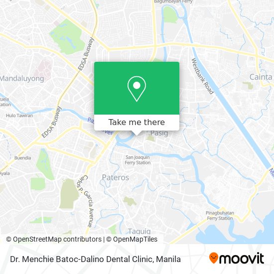 Dr. Menchie Batoc-Dalino Dental Clinic map