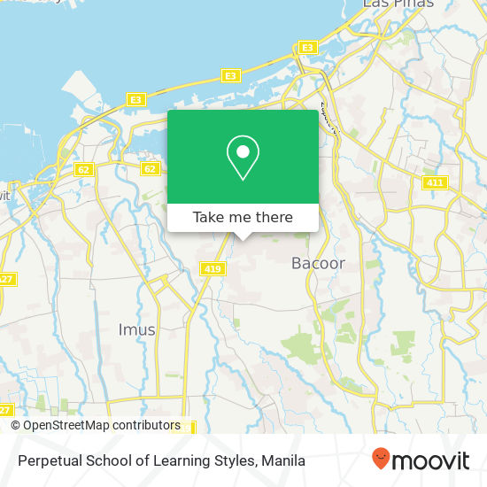 Perpetual School of Learning Styles map