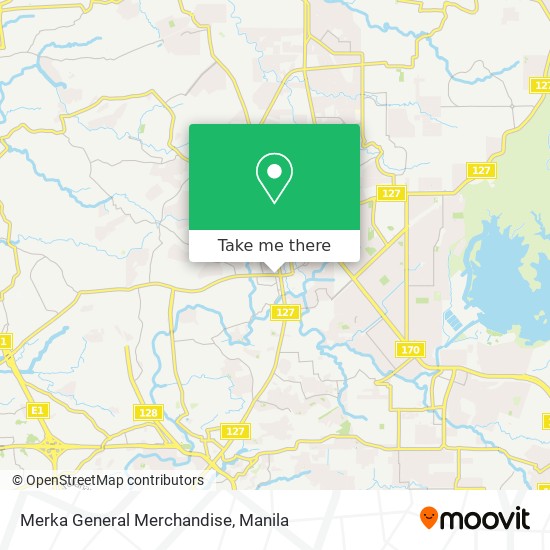 Merka General Merchandise map