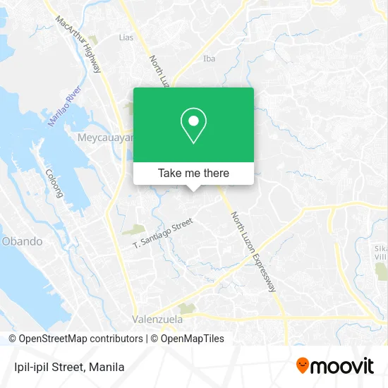 Ipil-ipil Street map