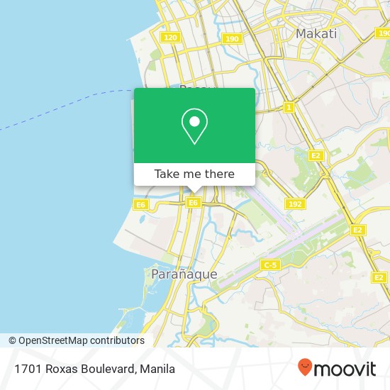 1701 Roxas Boulevard map
