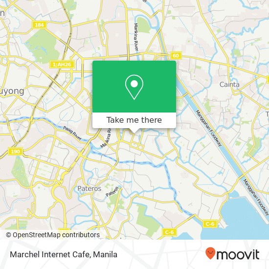 Marchel Internet Cafe map