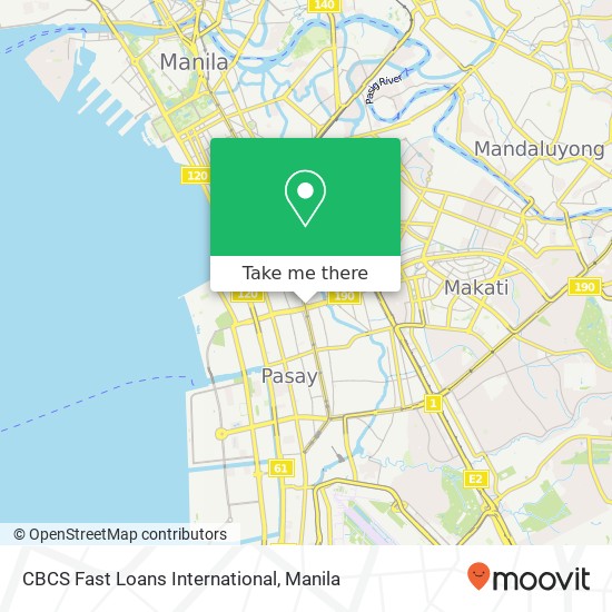 CBCS Fast Loans International map