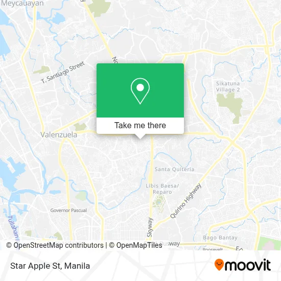 Star Apple St map