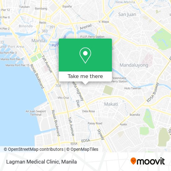 Lagman Medical Clinic map