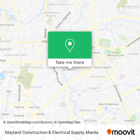 Mayland Construction & Electrical Supply map