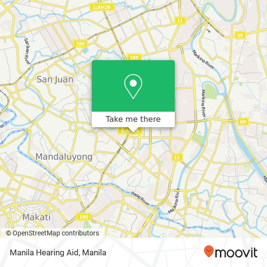 Manila Hearing Aid map