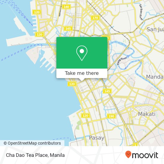 Cha Dao Tea Place map