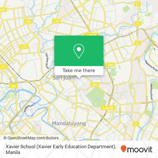 Xavier School (Xavier Early Education Department) map