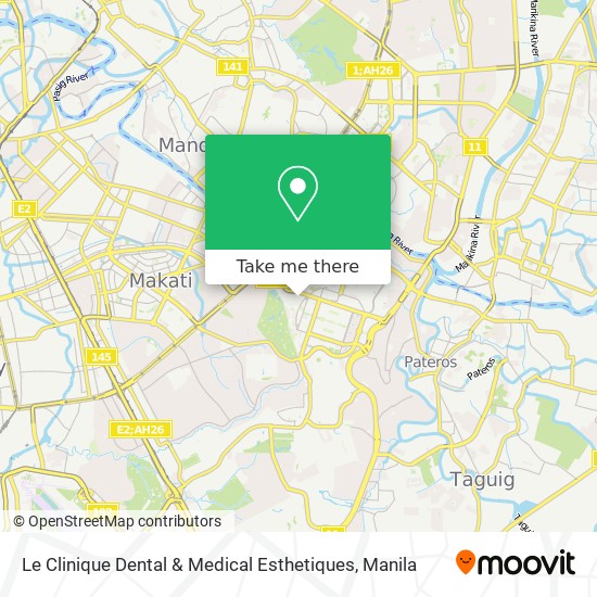 Le Clinique Dental & Medical Esthetiques map