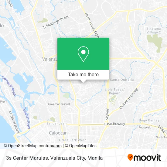 3s Center Marulas, Valenzuela City map