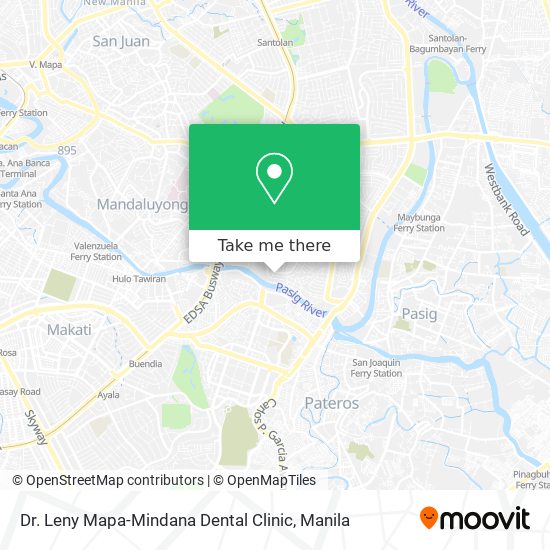 Dr. Leny Mapa-Mindana Dental Clinic map