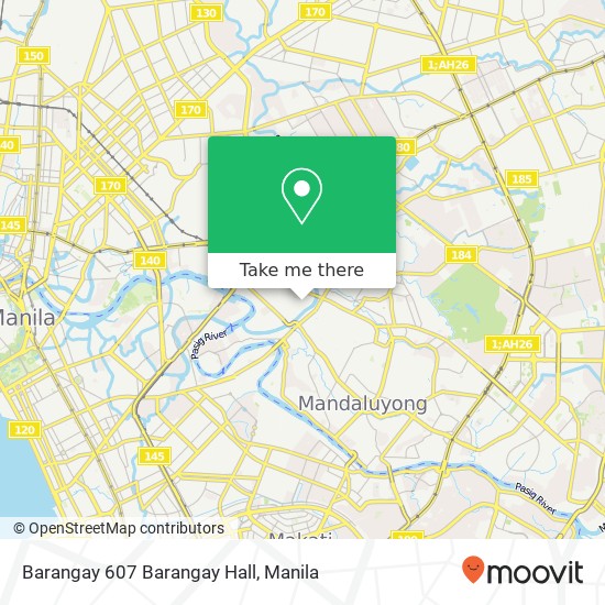 Barangay 607 Barangay Hall map