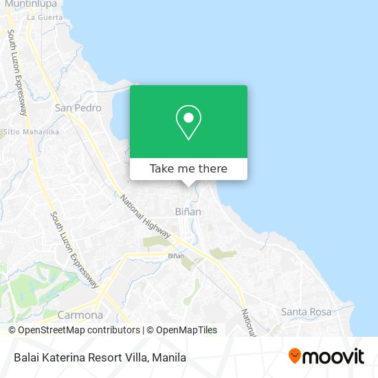Balai Katerina Resort Villa map