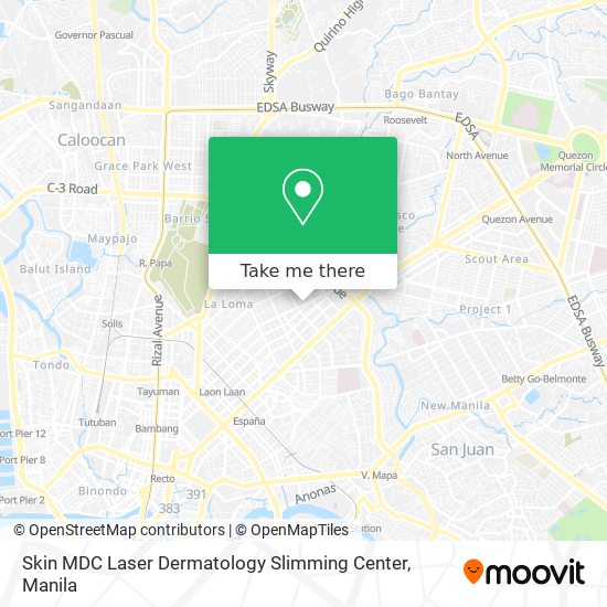 Skin MDC Laser Dermatology Slimming Center map